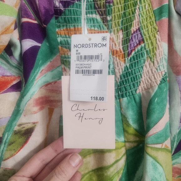 Multicolor floral dress size Medium - Picture 3 of 5